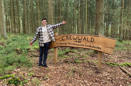 Wincent Weiss präsentiert den Crewwald