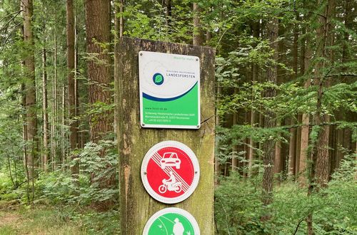 Waldeingangsbeschilderung